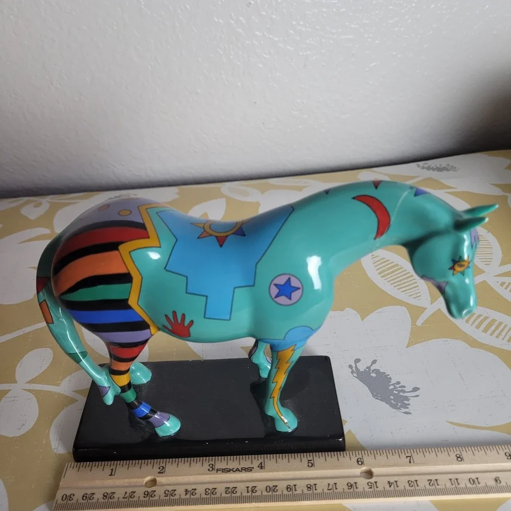 The Trail Of Painted Ponies note there